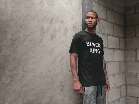 Black King Unisex T-shirt